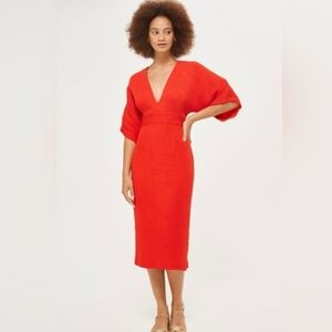 Topshop Midi Dress